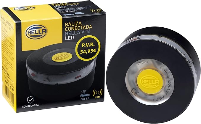 hella v 16 luz de emergencia v16 con geolocalización